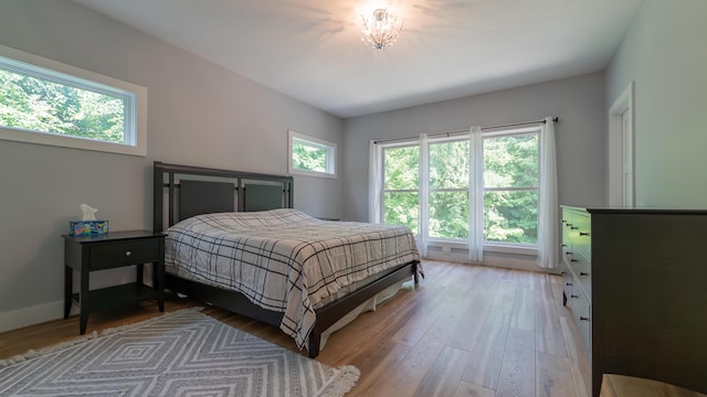 2816 Niles Buchanan Rd, Buchanan, MI 49107 - bedroom with light wood finished floors and baseboards