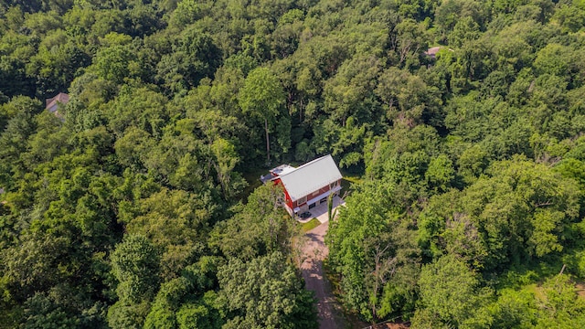2816 Niles Buchanan Rd, Buchanan, MI 49107 - aerial view of property's location featuring a heavily wooded area
