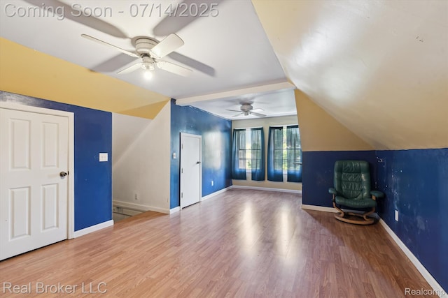 305 E 6th St, Monroe, MI 48161 - unfurnished room with ceiling fan and wood finished floors