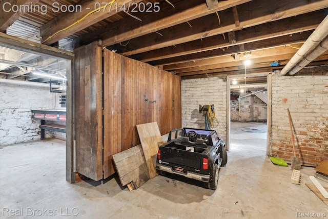 305 E 6th St, Monroe, MI 48161 - view of unfinished below grade area