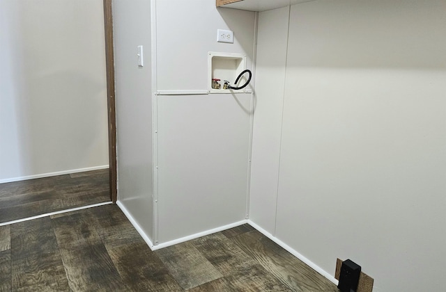 5955 N Pendell Rd, Elwell, MI 48832 - laundry view of wood finished floors