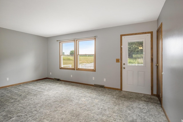 13280 Bradshaw St NE, Gowen, MI 49326 - entrance foyer with carpet floors
