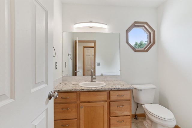 2388 Chestnut Cres, Saline, MI 48176 - bathroom featuring vanity and tile patterned flooring