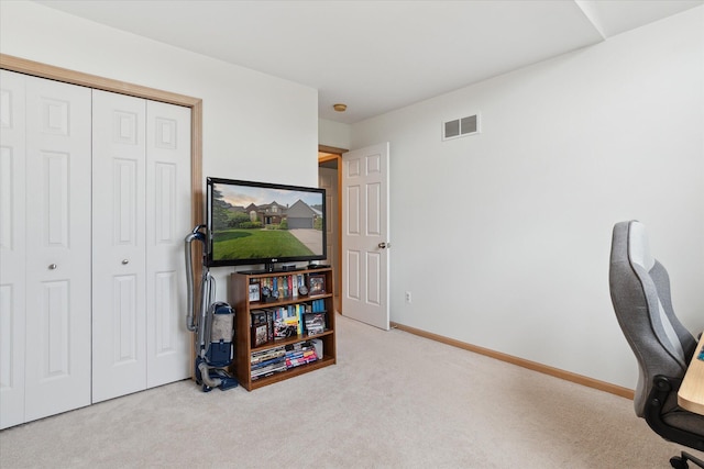 2388 Chestnut Cres, Saline, MI 48176 - office area with carpet floors and baseboards