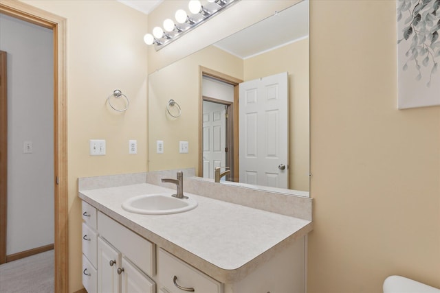2388 Chestnut Cres, Saline, MI 48176 - bathroom featuring vanity and toilet