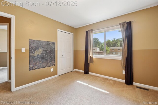 1605 N Hanlon St, Westland, MI 48185 - unfurnished bedroom with carpet flooring and a closet
