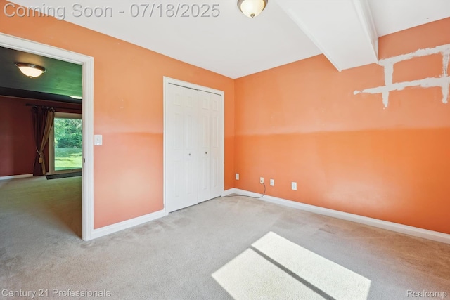 1605 N Hanlon St, Westland, MI 48185 - unfurnished bedroom featuring carpet flooring and a closet