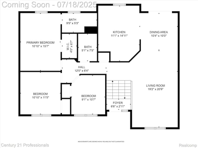 1605 N Hanlon St, Westland, MI 48185 - view of floor plan / room layout