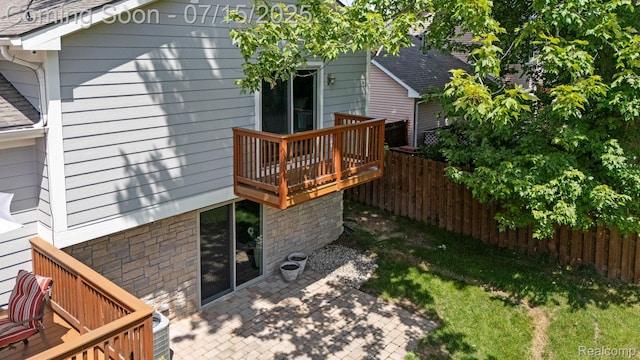 3290 Welch, Commerce Twp, MI 48390 - deck featuring a patio
