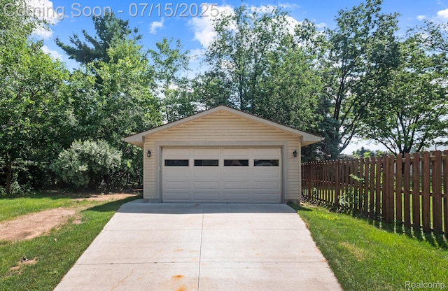 3290 Welch, Commerce Twp, MI 48390 - view of detached garage