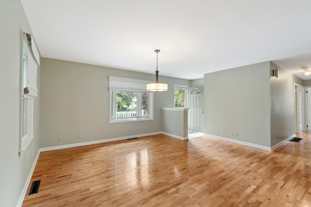 2113 Ridgeway Rd, Jackson, MI 49203 - spare room featuring light wood finished floors