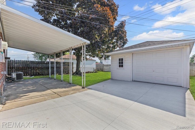 29924 Taylor St, Saint Clair Shores, MI 48082 - detached garage with driveway