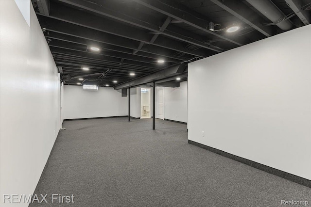 29924 Taylor St, Saint Clair Shores, MI 48082 - finished below grade area featuring baseboards and carpet flooring