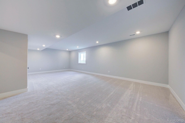 MOH45 Birkdale Dr Unit 45, Howell, MI 48843 - empty room with light carpet and recessed lighting