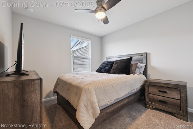 765 Hummingbird Dr, Rochester Hills, MI 48307 - carpeted bedroom with baseboards and ceiling fan