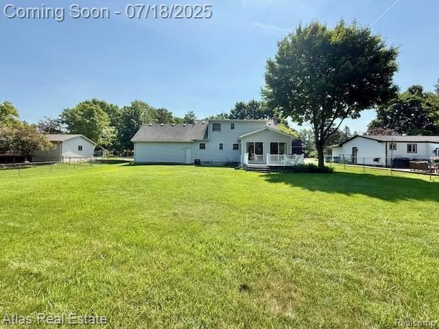8354 Ridge Rd, Goodrich, MI 48438 - back of property