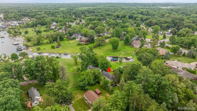 3870 Benstein Rd, Commerce Twp, MI 48382 - aerial view of residential area