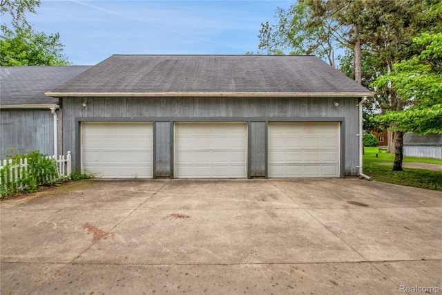 3870 Benstein Rd, Commerce Twp, MI 48382 - view of detached garage