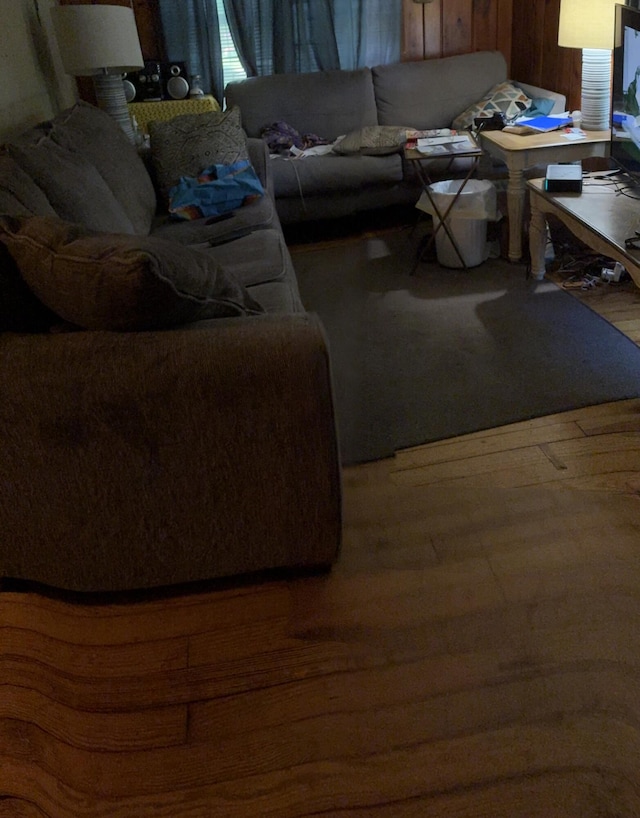 2062 Hatch Ave, Benton Harbor, MI 49022 - living area featuring wood finished floors