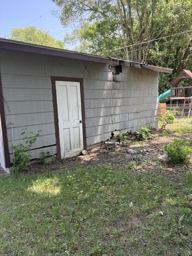 2062 Hatch Ave, Benton Harbor, MI 49022 - view of outbuilding