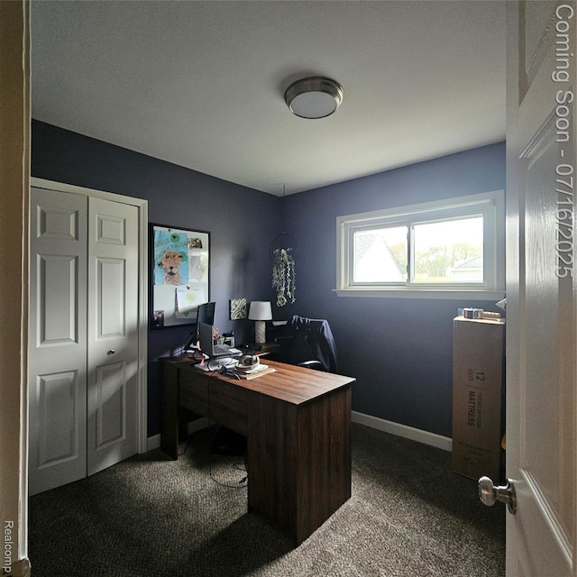 27315 Gilbert Dr, Warren, MI 48093 - office with dark colored carpet and baseboards
