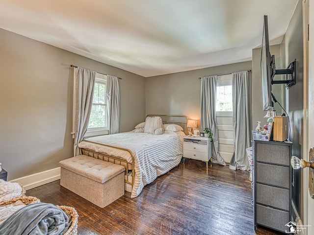 525 Godfroy Ave, Monroe, MI 48162 - bedroom featuring multiple windows and hardwood / wood-style floors