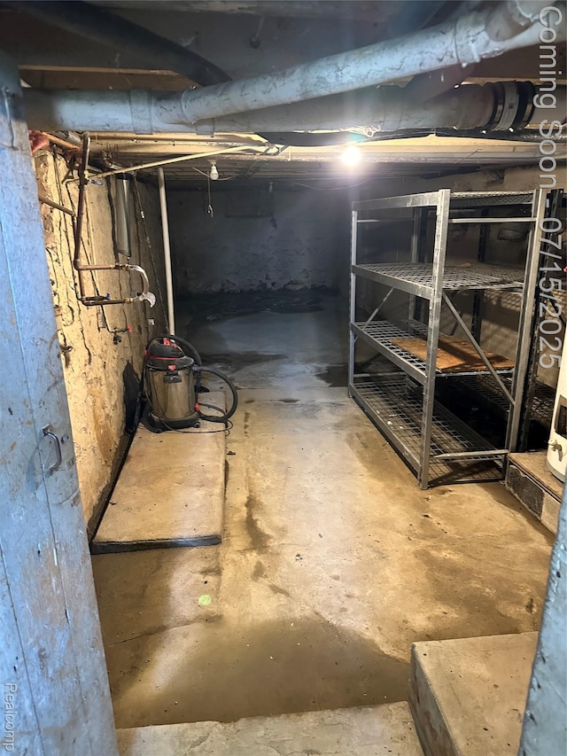 7037 Nichols Rd, Swartz Creek, MI 48473 - view of unfinished basement