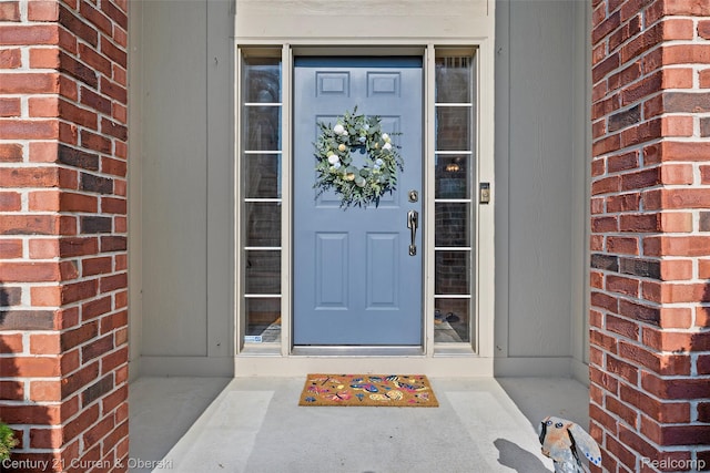 1760 Bedlington Ct, Rochester Hills, MI 48307 - entrance to property featuring brick siding