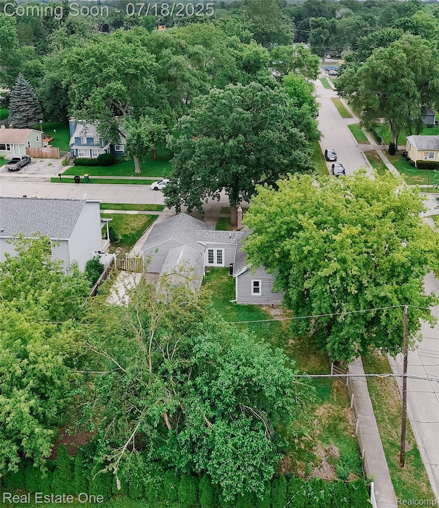 21801 Colgate St, Farmington Hills, MI 48336 - bird's eye view