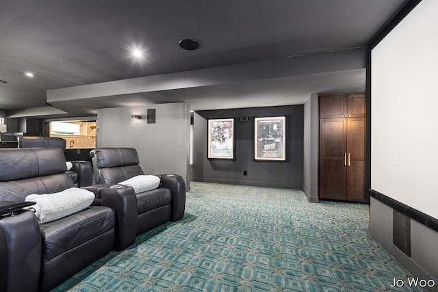 5362 Settlers Grove Rd NE, Belmont, MI 49306 - cinema room with carpet and recessed lighting