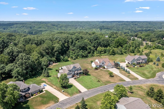 5362 Settlers Grove Rd NE, Belmont, MI 49306 - aerial view of residential area featuring a heavily wooded area