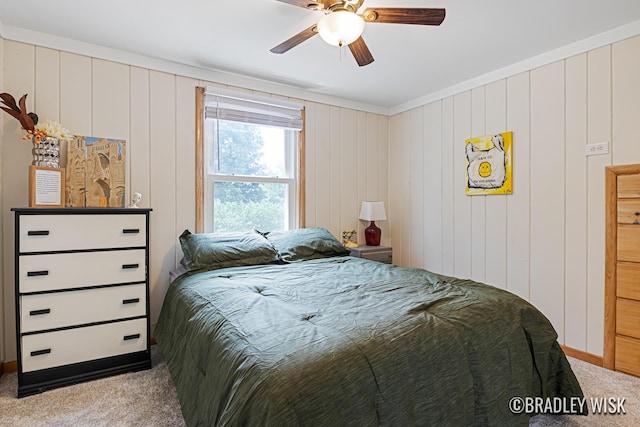 302 W 22nd St, Holland, MI 49423 - bedroom with carpet flooring and a ceiling fan