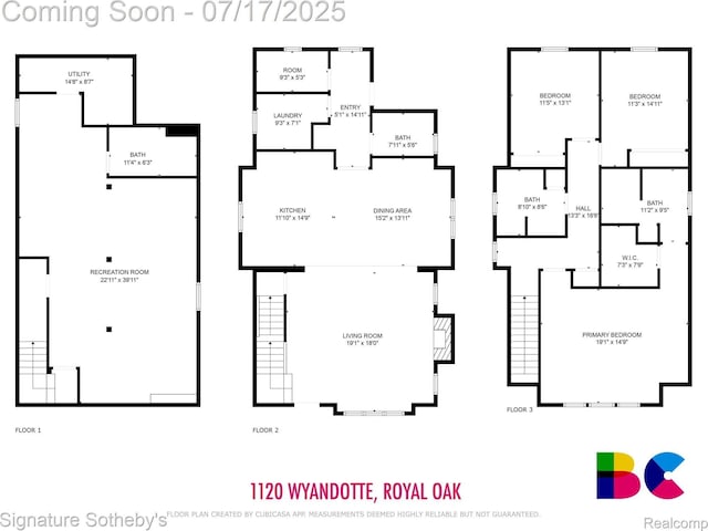 1120 Wyandotte Ave, Royal Oak, MI 48067 - view of property floor plan