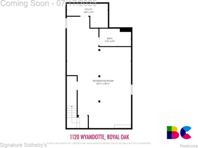 1120 Wyandotte Ave, Royal Oak, MI 48067 - view of room layout