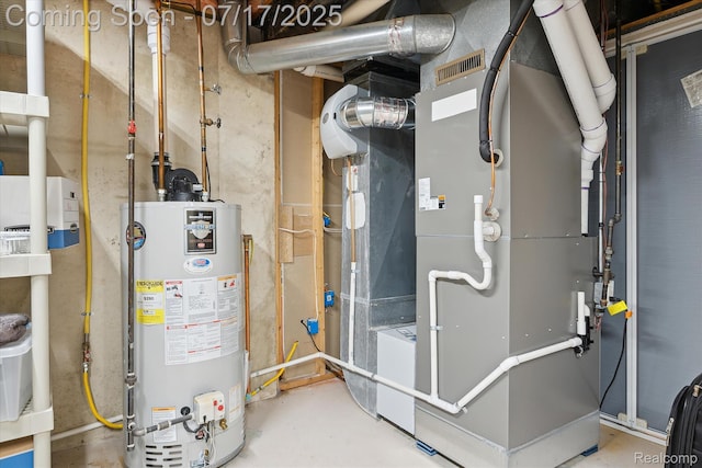 1847 Brandy Ln, Brighton, MI 48114 - utilities featuring water heater and heating unit