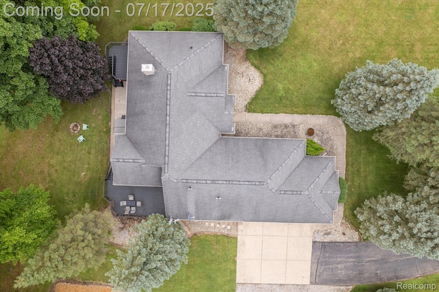 1847 Brandy Ln, Brighton, MI 48114 - aerial view of property and surrounding area