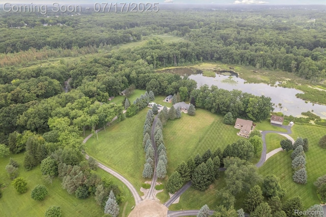 1847 Brandy Ln, Brighton, MI 48114 - view of property location with a forest and rural landscape