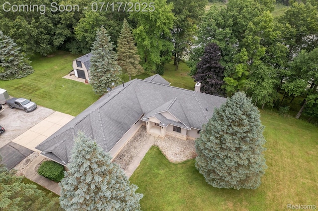1847 Brandy Ln, Brighton, MI 48114 - aerial view of property and surrounding area
