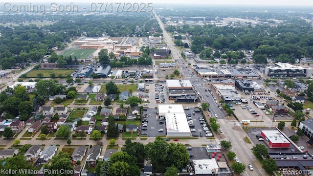 43 Charlevoix St, Clawson, MI 48017 - aerial overview of property's location