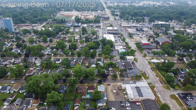 43 Charlevoix St, Clawson, MI 48017 - aerial overview of property's location