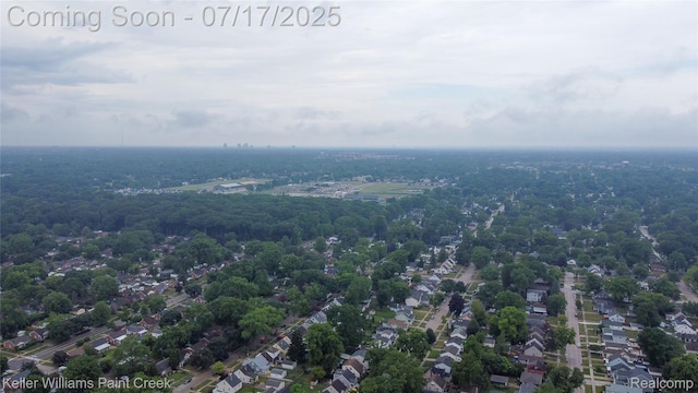 43 Charlevoix St, Clawson, MI 48017 - aerial view of a heavily wooded area