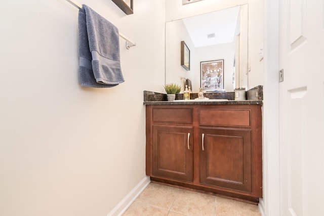 225 W Oakbrook Dr, Ann Arbor, MI 48103 - bathroom featuring tile patterned floors and vanity