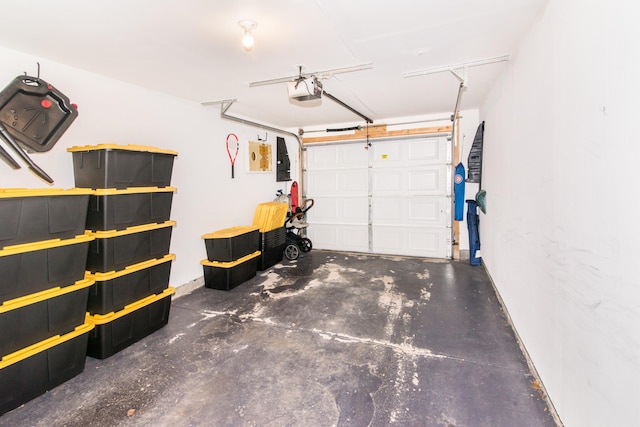 225 W Oakbrook Dr, Ann Arbor, MI 48103 - garage featuring a garage door opener