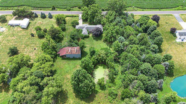 2597 E Glendora Rd, Buchanan, MI 49107 - overview of rural landscape featuring a large body of water