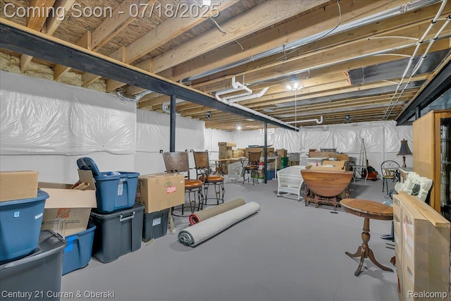 21150 Bryce Ct, Romulus, MI 48174 - view of unfinished basement