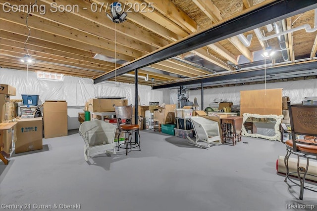 21150 Bryce Ct, Romulus, MI 48174 - view of unfinished basement