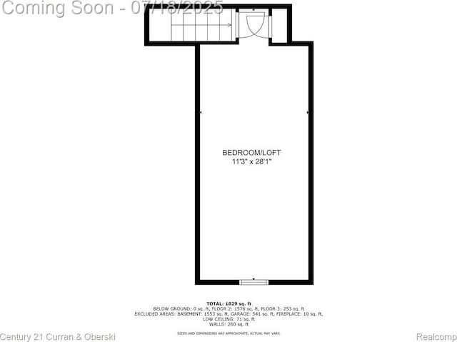 21150 Bryce Ct, Romulus, MI 48174 - view of room layout
