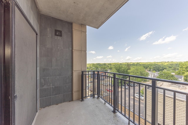 111 N Ashley St Unit 412, Ann Arbor, MI 48104 - view of balcony
