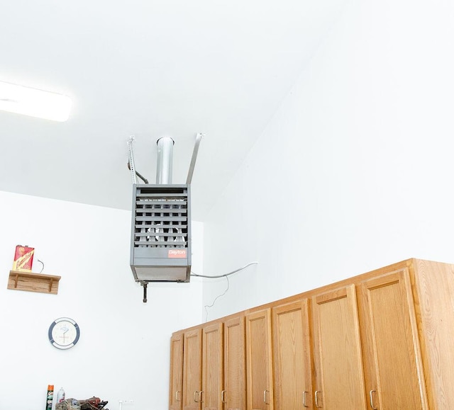 11734 Lindy Ct, Rockford, MI 49341 - garage view of a heating unit