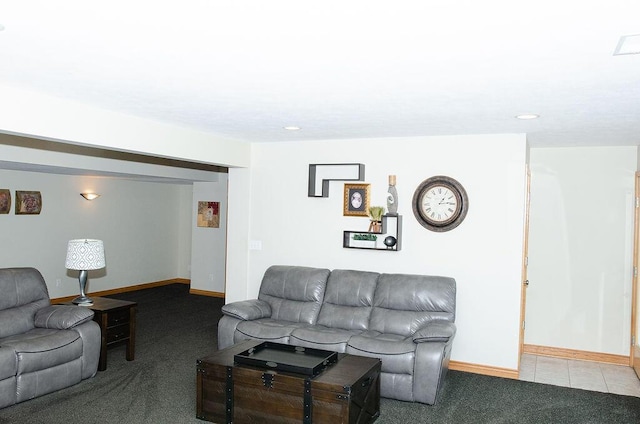 11734 Lindy Ct, Rockford, MI 49341 - carpeted living room with baseboards